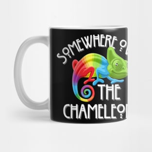 Somewhere over the Chameleon Mug